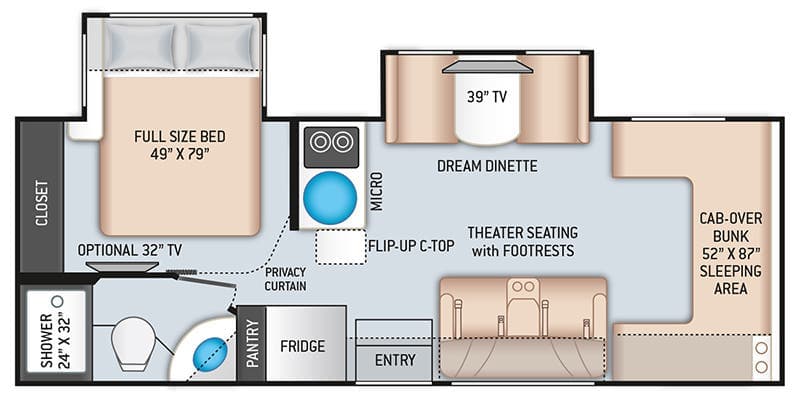 2021 Thor Motor Coach 2021 Thor Motor Coach Chateau - thumbnail 2